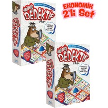 Feyza Design 2'li Dedektif Plus Çocuk Zeka ve Dikkat Aile Oyunu Seti