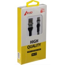 MidasTech Type C USB Data Kablosu Redmi 2.4A ROYALEKS-AND-252 Nemere