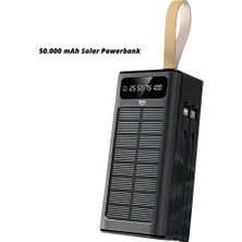 50.000 Powerbank Güneş Enerjili Midastech