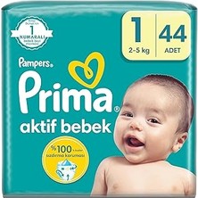 SHC4200 Bebek Bezi Aktif Bebek 1 Beden 44 Adet Standart Paket