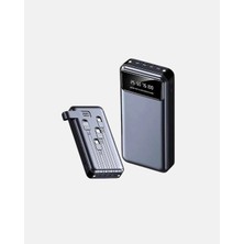 Powerbank 20000 Mah LED Fenerli ve Çoklu Güvenlik Korumasına Sahip Midastech