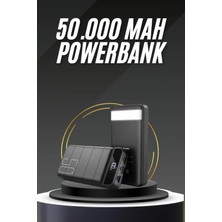 50.000 Mah LED Dijital Göstergeli USB Çıkışı Powerbank Midastech