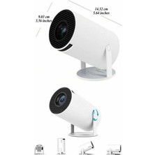 Ayaklı Projeksiyon Taşınabilir Mini Projektör Sinema Projektörü Android Midastech