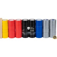 CTR Ticaret Renkli Tamir Bandı (Pvc Bezli Bant)- 48MM x 40MT Suya Dayanıklı Duct Tape (Renk ve Adet Seçenekli)