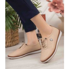 Ayakkabı Büyüsü Içi Hakiki Deri Ortopedik Yumuşak Kadın Ayakkabısı