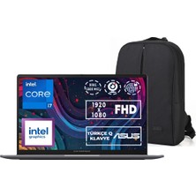 Asus Expertbook P1403CVA Intel I7 13620H 32GB Ddr5 1tb SSD 14" Fhd Windows 11 Pro Taşınabilir Bilgisayar + Snertech Çanta