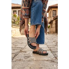 Pierre Cardin 7909 Rahat Orijinal Ürün Taş Detaylı Kadın Terlik