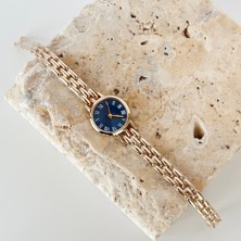 Vesce Atelier Olsho Gold Saat Lacivert