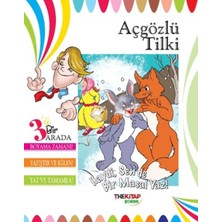 SHC4200 Açgözlü Tilki (Üçü Bir Arada Etkinlik Kitabı)