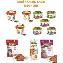 Karışık Pawleno Kedi Tadım Mega Set 5 Parça