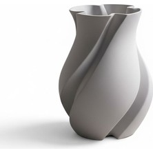 Modern Spiral Tasarımlı Minimalist Dekoratif Vazo