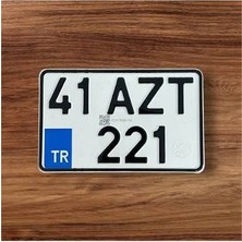 Karadeniz App Plexi Motor Plaka (Kodlu)