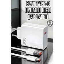 Şarj Aleti Turbo Hızlı 67W Type-C Hızlı Şarj Midastech