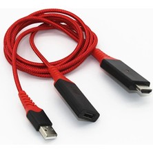 MidasTech 1080P HDMI 2 In1 Cast Telefondan Tv Wireless Dönüştürücü ADAPTÖR-(5775) Midiastech