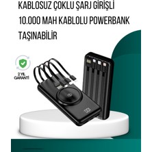 MidasTech Kompakt Tasarım Güçlü Performans – 10000MAH Kablosuz Powerbank Midiastech
