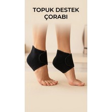 Nazen İstanbul 2'li Ortopedik Silikon Tabanlı Topuk Dikeni Destek Çorap Seti