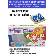 Feyza Design Görsel Eğitici Dikkat, Zeka ve Akıl Küpleri Oyunu