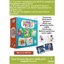 Feyza Design Eğlenceli Çocuk Puzzle Oyunu - El Göz Koordinasyonu Geliştirici