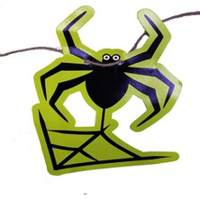 Epilons Örümcek Şekilli Asmalı Halloween Flama Banner Afiş 2 Metre
