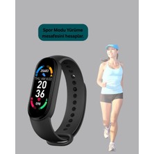 Uzun Şarjlı Spor Akıllı Saat – Adımsayar ve Nabız Ölçer Özellikli Midastech