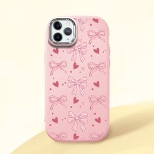 Ucuc iPhone 11 Pro Max Uyumlu Darbe Emici Kamera Korumalı Pembe Silikon Kılıf