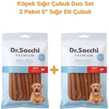 Dr.Sacchi Premium Dr.sacchi Köpek Sığır Eti Çubuk Duo Seti 2 Paket