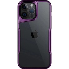 Magicool Iphone 16 Pro Max Kılıf Boyi Silikon Kapak - Derin Mor