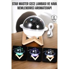 Aromaterapi Hava Nemlendirici Masa ve Gece Lambası Midastech