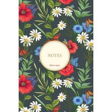 Lisinya Bez Ciltli Çizgisiz Defter 5