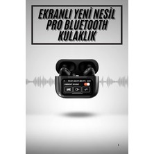 MidasTech 2.nesil Pro Ekranlı Sesli Görüşme Yapabilen Kablosuz Bluetooth Kulaklık Midiastech