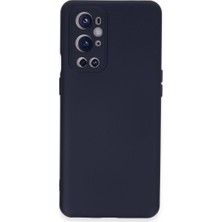 Magicool One Plus 9 Pro Kılıf Nano Içi Kadife Silikon - Lacivert
