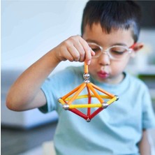 Feyza Design Manyetik Zeka Oyunu 93 Parça 3D Tasarım, 3+ Yaş Için