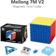 Feyza Design Moyu Speed 7x7 Mıknatıslı Manyetik Zeka Küpü - Stickerless