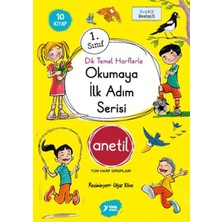 Lisinya Okumaya Ilk Adım Serisi Anetil Düz Yazı (10 Kitap)
