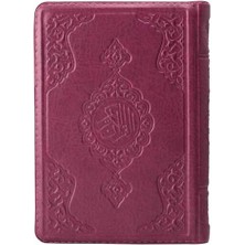 Lisinya 2 Renkli Lila Hafız Boy Kur'an-I Kerim Kılıflı 2 Renkli Kuranı Kerimler