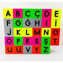 SHC4200 Küpss Manyetik Alfabe (5 Harf Grubu-29 Mıknatıslı Küp)