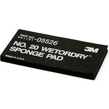 SHC4200 05526 Wetordry 2-3/4" x 5-1/2" x 3/8" Sponge Pad 20