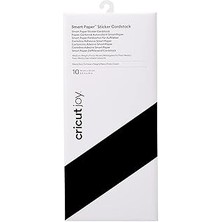 SHC4200 Cricut 2008869 Joy Eti̇ket Karton Kağit 13.9X33CM 10LU Paket Si̇yah