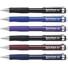 SHC4200 Pentel 0.5 mm Metal Klipsli Büyük Boy Silgili Versatil Si̇yah