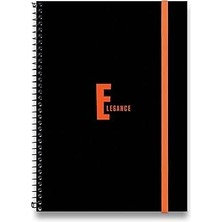 SHC4200 Le Color Elegance A4 Defter Kareli 160 Syf Spiralli