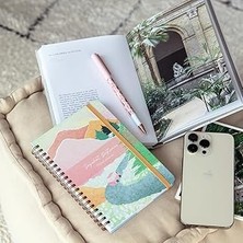 SHC4200 Paperora 12,5 x cm Spiralli Sert Kapak Lastikli Seyahat Defteri - Manzara