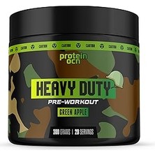 SHC4200 Proteinocean Heavy Duty Preworkout Yeşil Elma 300G 20 Servis