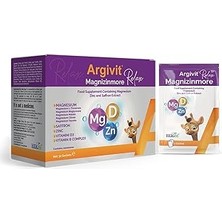 SHC4200 Argivit Magnizinmore Relax Magnezyum, Çinko Safran Ekstresi Içeren Edici Gıda 30 Saşe