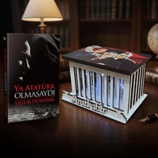 Halk Kitabevi Ya Atatürk Olmasaydı ve Kocatepe Ahşap Anıtkabir Işıklı Maket