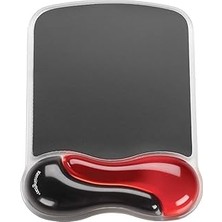 SHC4200 Kensington 62402 Duo Bilek Destekli Memory Foam Pedi, Kırmızı/siyah