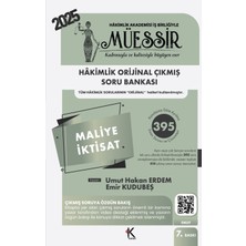 Kuram Kitap Müessir Maliye - Iktisat Soru Bankası