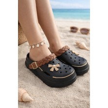 Altın Pabuç Kadın Yazlık Rahat Terlik - Günlük Plaj, Doktor, Hemşire ve Bahçe Terliği