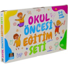 Mercan Okul Yayınları Okul Öncesi Neşeli Eğitim Seti (5 Kitap Set)