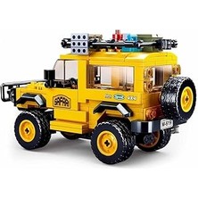 SHC4200 Sluban Model Bricks Off Road Sarı Yapım Seti, 288 Parça