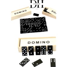 Feyza Design Ahşap Mini Domino Oyunu Eğlenceli ve Dayanıklı Tasarım